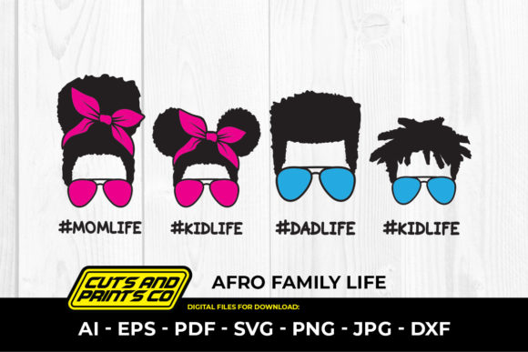 Afro Family Life, Dadlife, Momlife, Kid