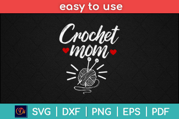 Crochet Mom: Graphics for Print Templates